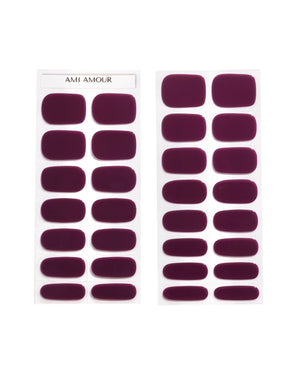 Professor Plum gel nail strips - Ami Amour