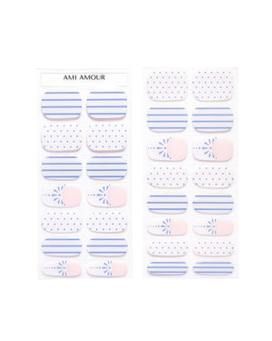 Seersucker For You gel nail strips - Ami Amour