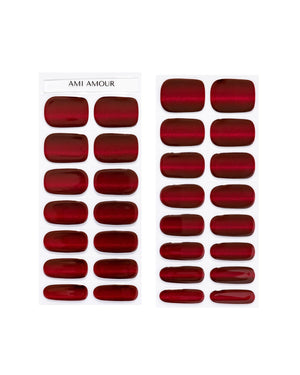 Pomegranate Passion gel nail strips - Ami Amour