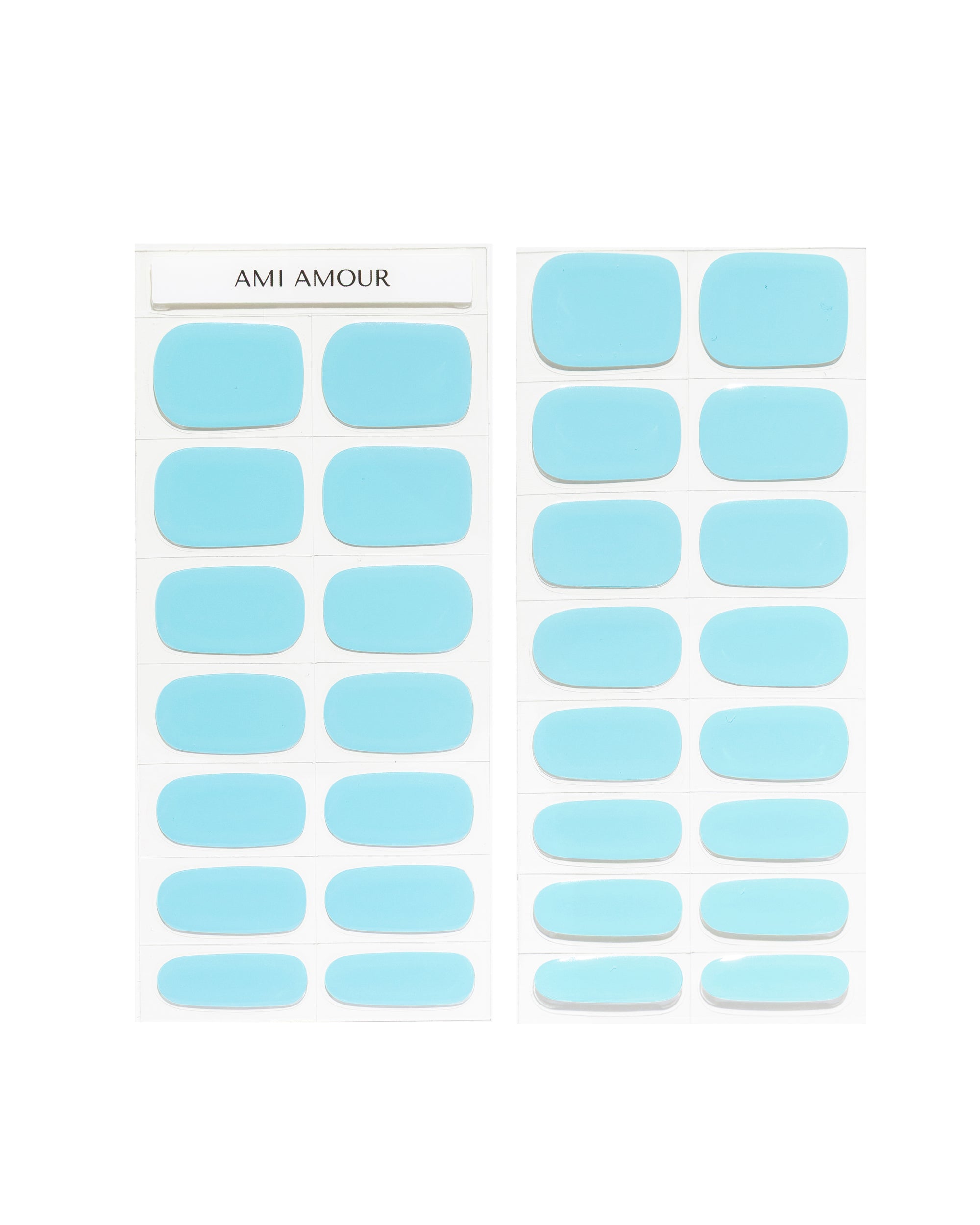 Poolside semi-cured gel nail set