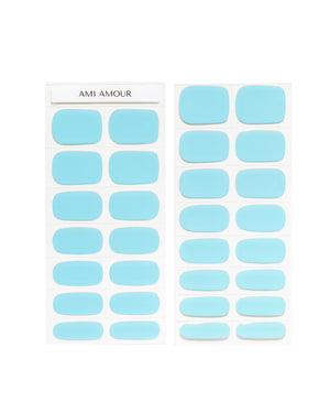 Poolside gel nail strip set