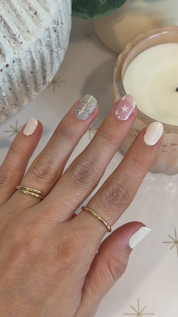 Star Girl semi-cured gel nail set video